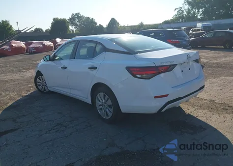 2024 Nissan Sentra S Xtronic Cvt z USA, uszkodzony, nr VIN 3N1AB8BV4RY218194